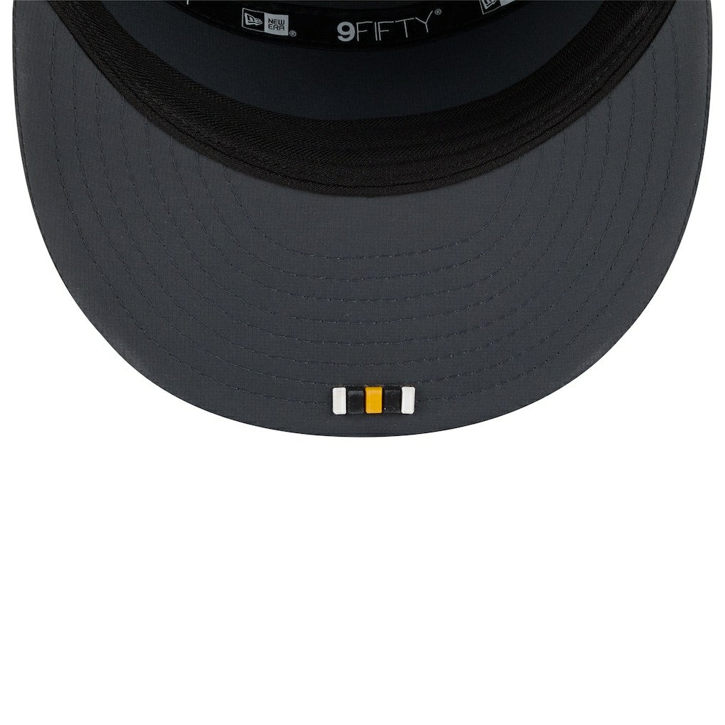 Pittsburgh Steelers New Era 2025 Sideline Cold Weather Split Panel 9FIFTY Snapback Hat - Charcoal online