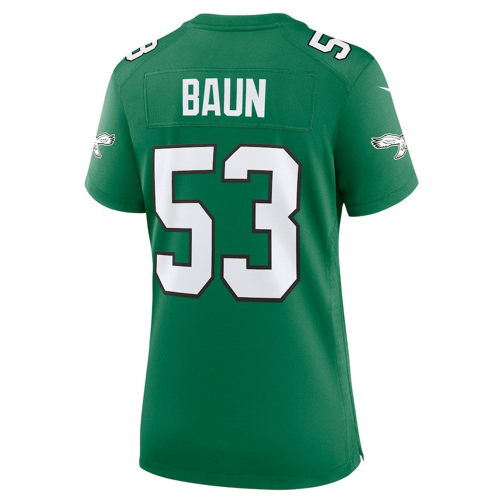 Zack Baun Philadelphia Eagles Women's Alternate Game Jersey - Kelly Green | Nike for sale