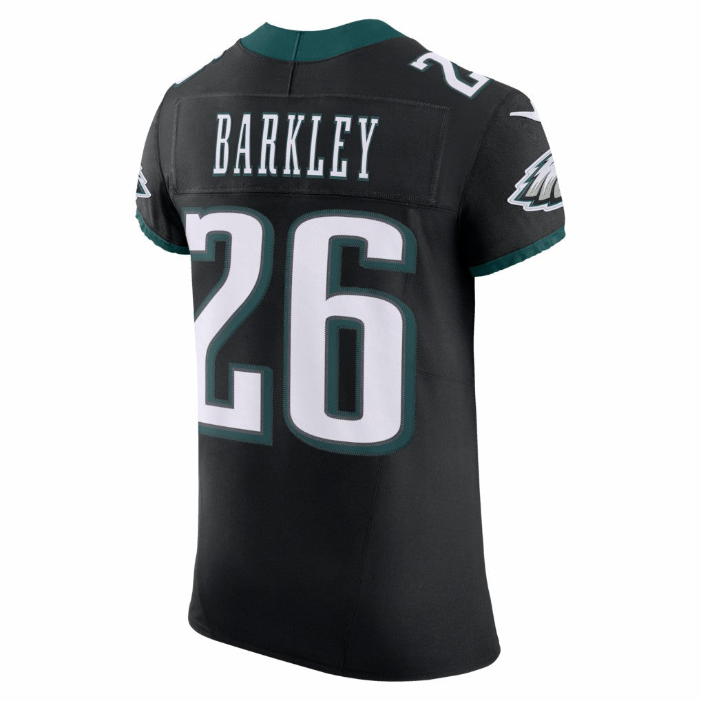 Saquon Barkley Philadelphia Eagles Alternate Vapor F.U.S.E. Elite Jersey - Black | Nike cheap
