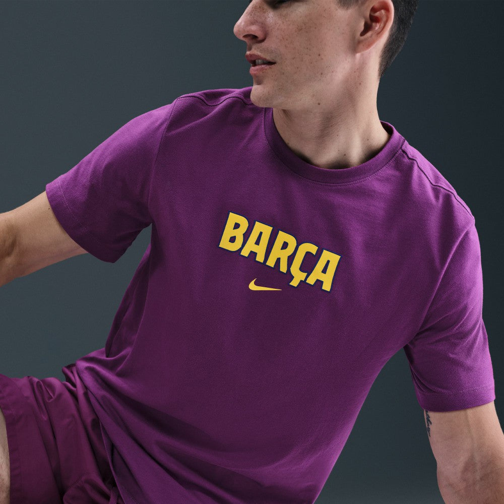 Barcelona 2025/26 Wordmark T-Shirt - Purple | Nike online