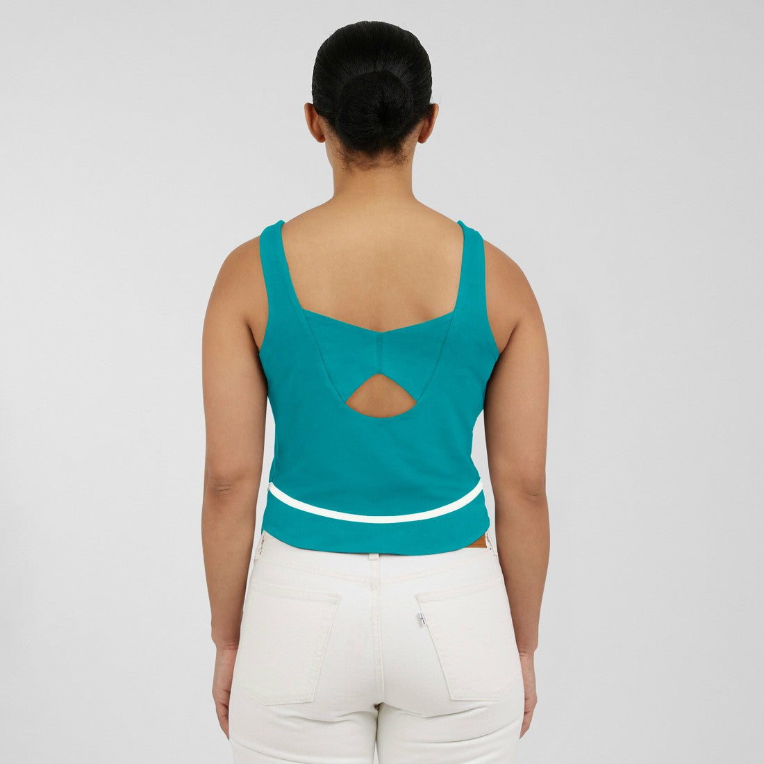 Miami Dolphins WEAR by Erin Andrews Women's Square Neck Tank Top - Aqua online
