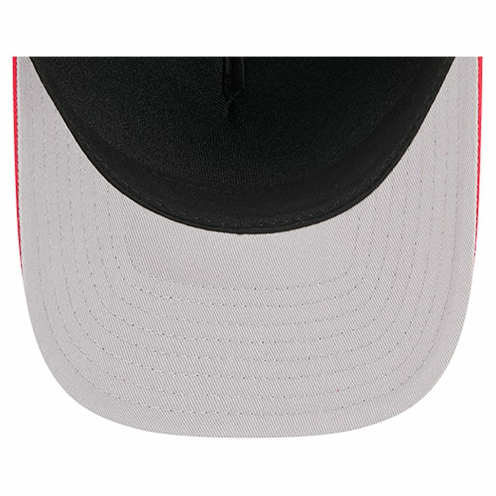 Chicago Bulls Bold Arch COOLERA 9FORTY A-Frame M-Crown Adjustable Hat - Black | New Era for sale