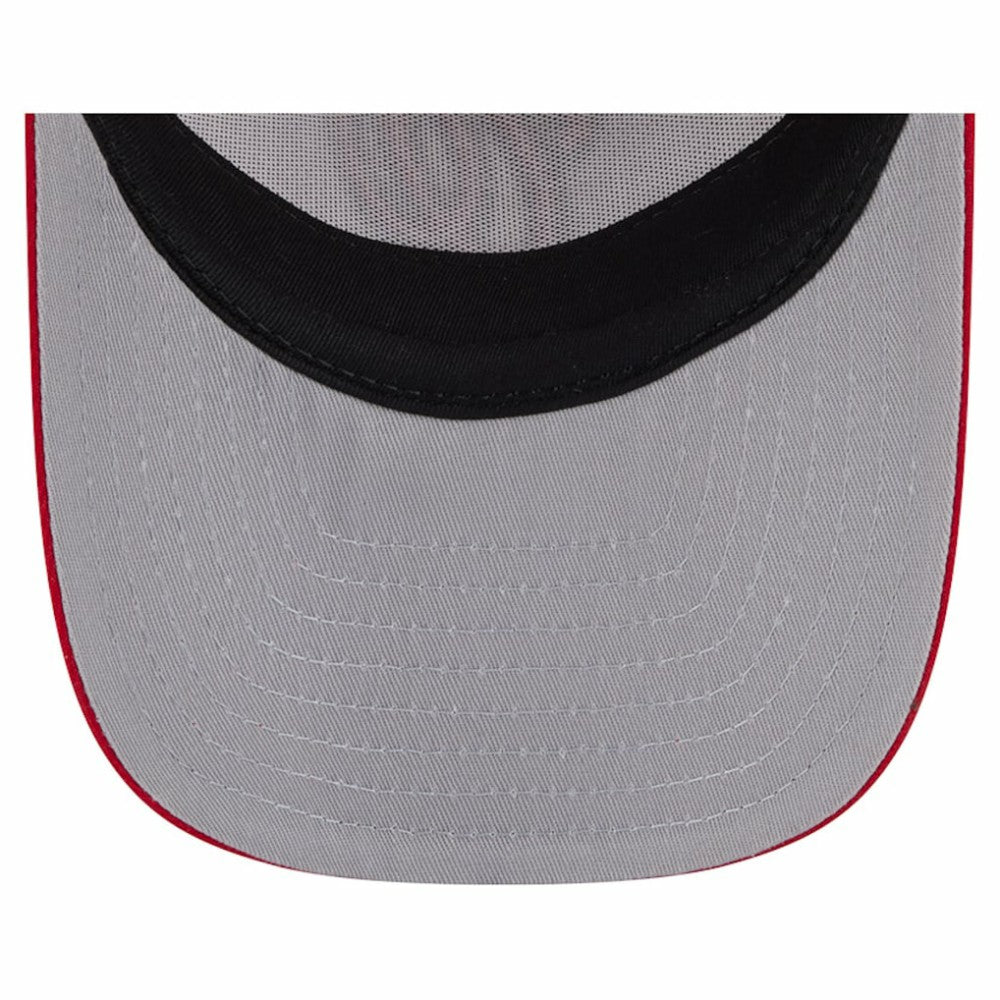 Washington Nationals Banner A-Frame 9FIFTY Trucker Snapback Hat - Cream/Red | New Era