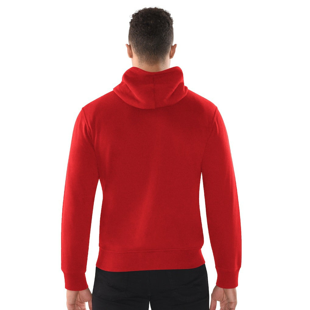 Kansas City Chiefs Starter Distressed Classic Full-Zip Hoodie - Red on sale