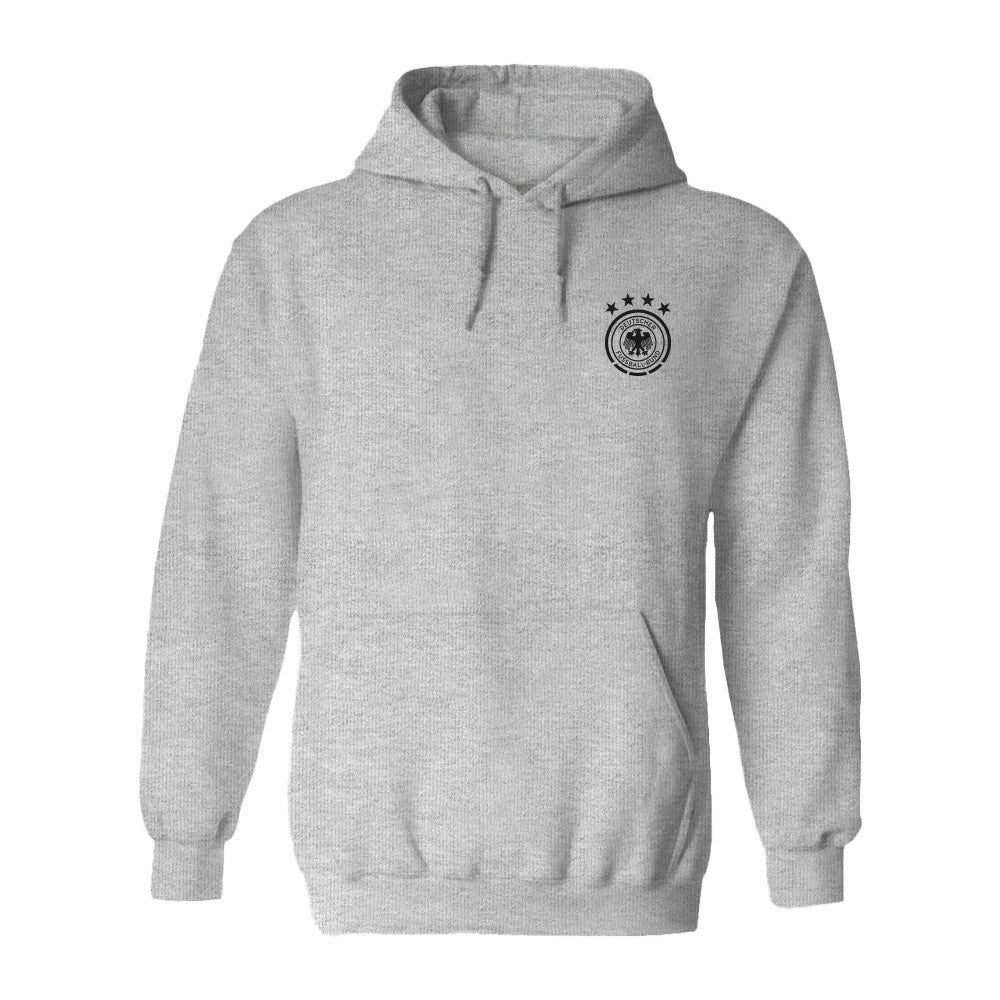 Germany National Team Vive La Fete Women's Color Badge Pullover Hoodie - Heather Gray sale