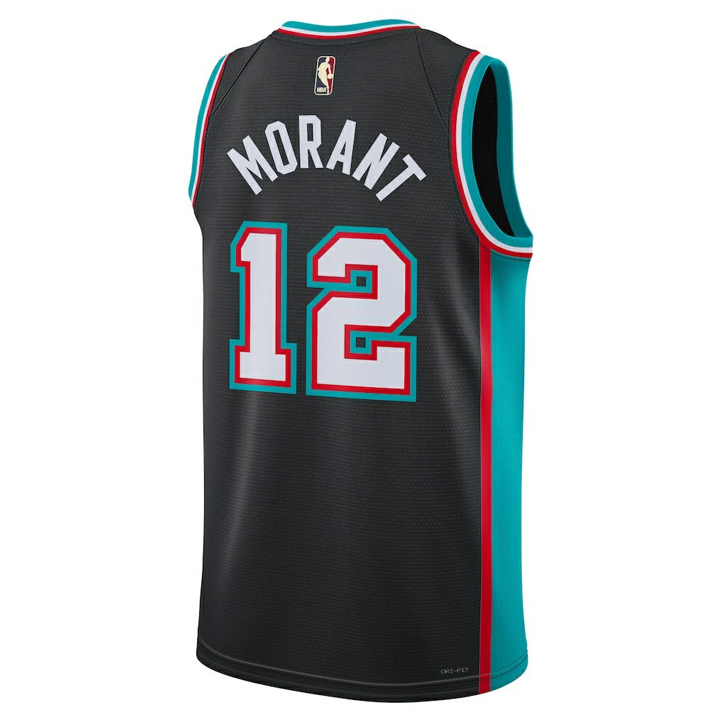 Ja Morant Memphis Grizzlies Unisex Swingman Jersey - Classic Edition - Black | Nike for sale