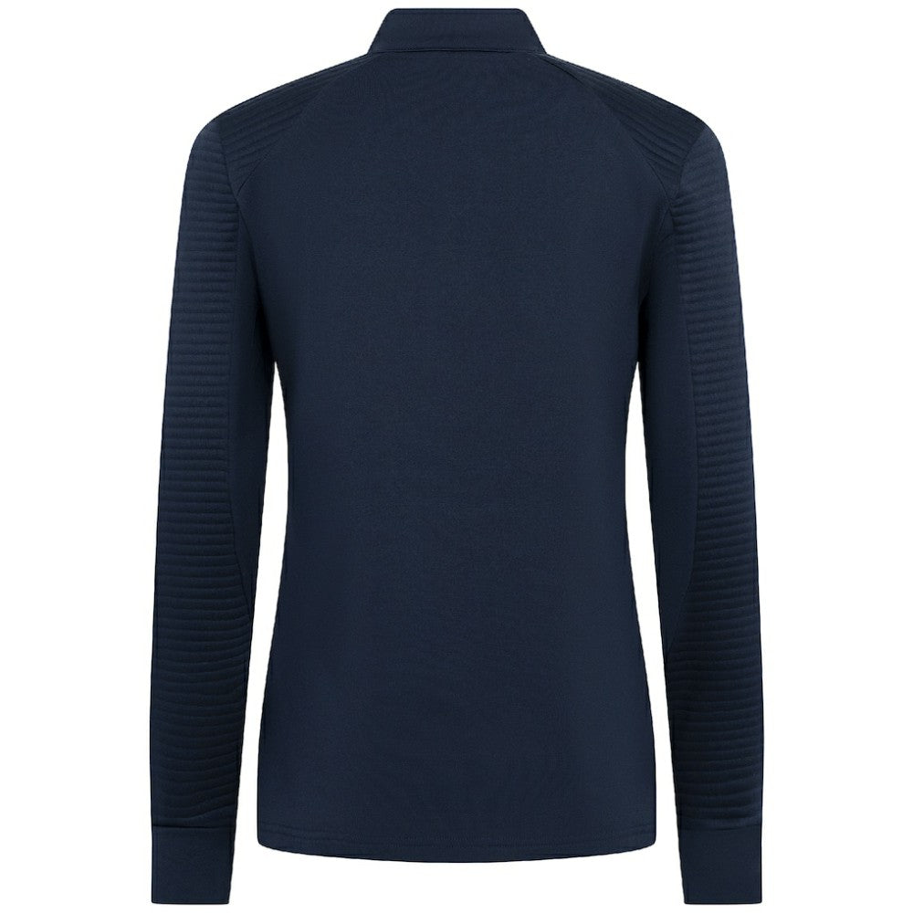 New York Yankees Levelwear Women's Power Insignia 2.0 Quarter-Zip Pullover Top - Navy