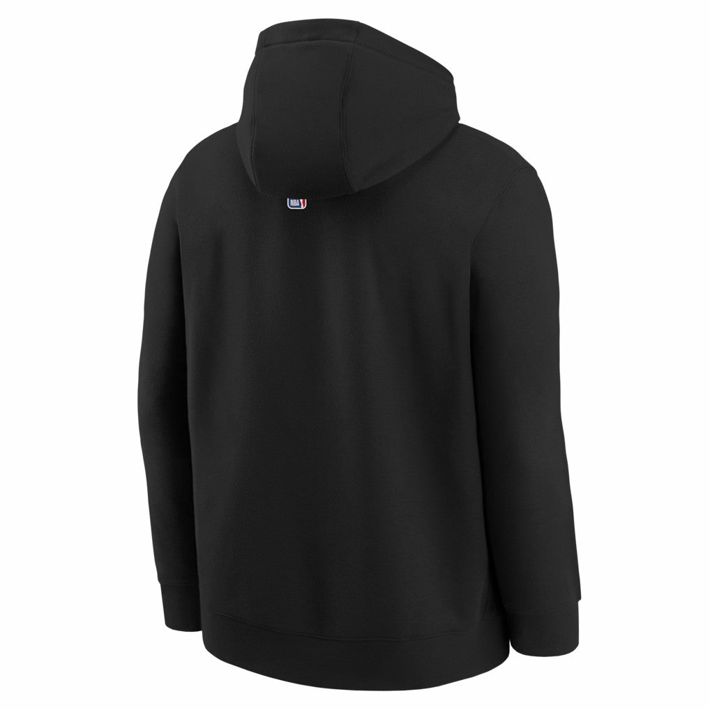 Brooklyn Nets Youth 2025/26 City Edition Club Fleece Pullover Hoodie - Black | Nike outlet