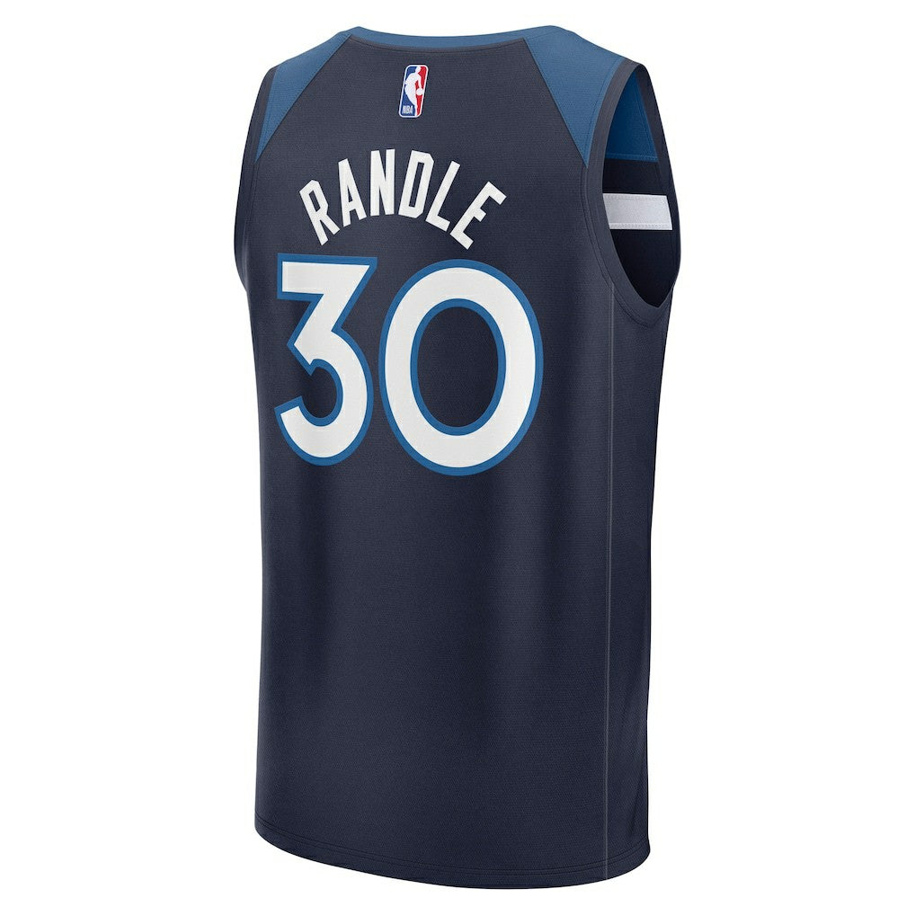 Julius Randle Minnesota Timberwolves Fast Break Replica Player Jersey - Icon Edition - Navy | Fanatics discount