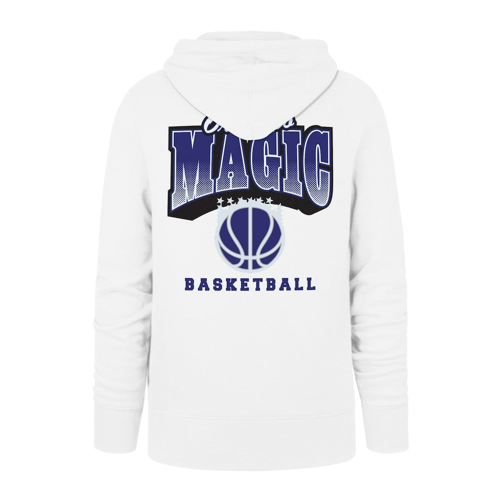 Orlando Magic '47 2025/26 City Edition Jab Step Headline Hoodie sale - White | 47 brand for sale