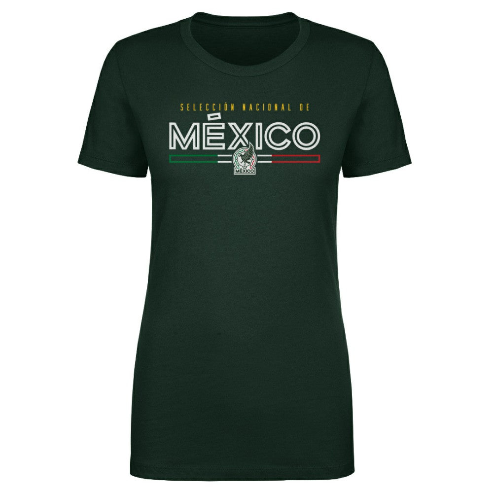 Mexico National Team 500 Level Women's Inline T-Shirt - Forest Green outlet