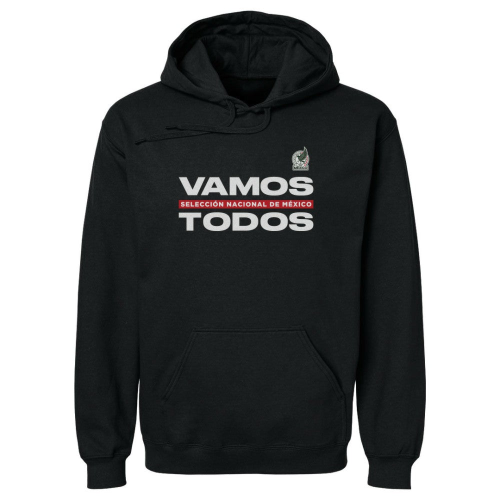 Mexico National Team 500 Level Vamos Todos Pullover Hoodie - Black cheap