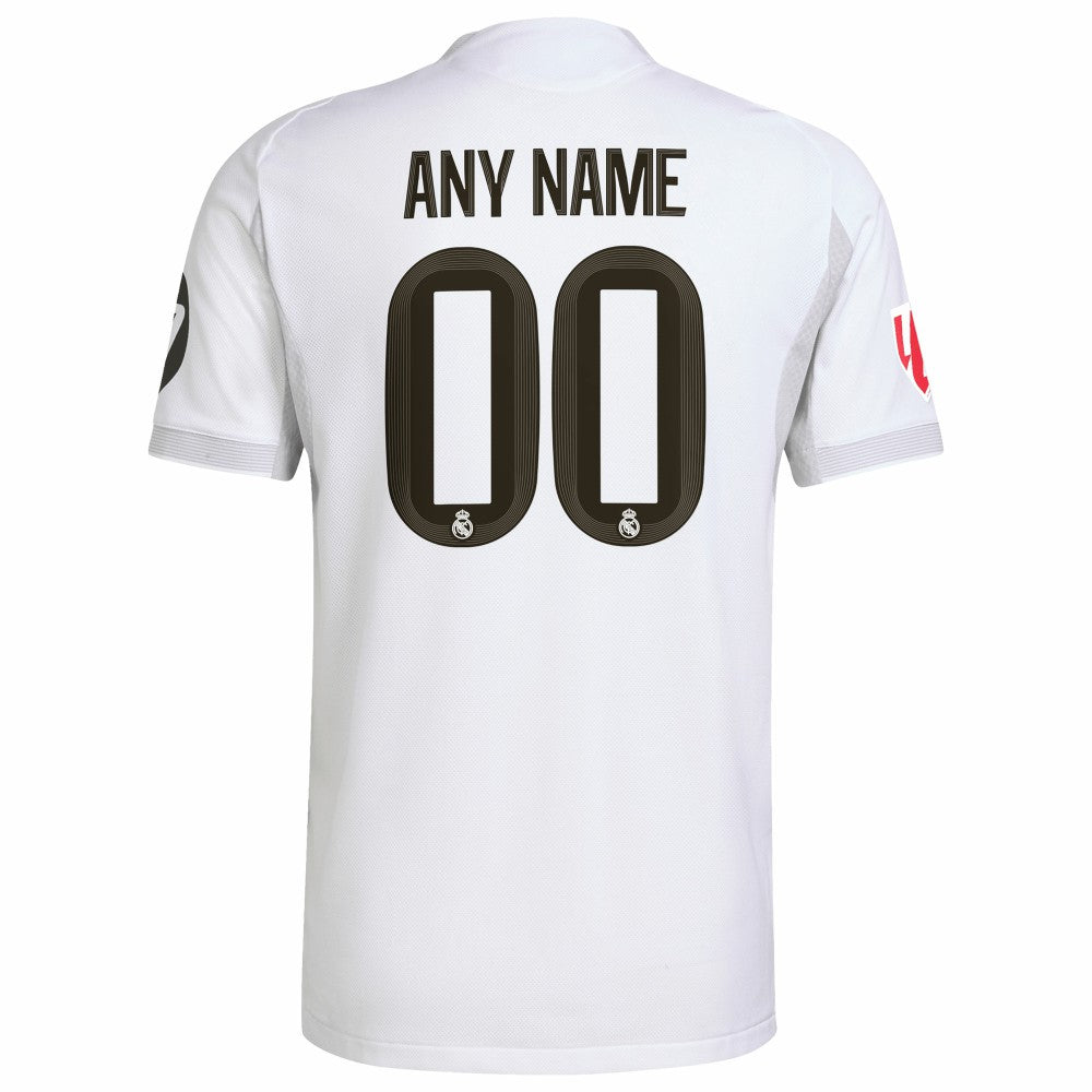 Real Madrid 2025/26 Home Custom Jersey - White | Adidas for sale