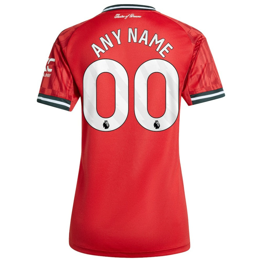 Manchester United Women's Home 2025/26 Custom Replica Jersey - Red | Adidas for sale