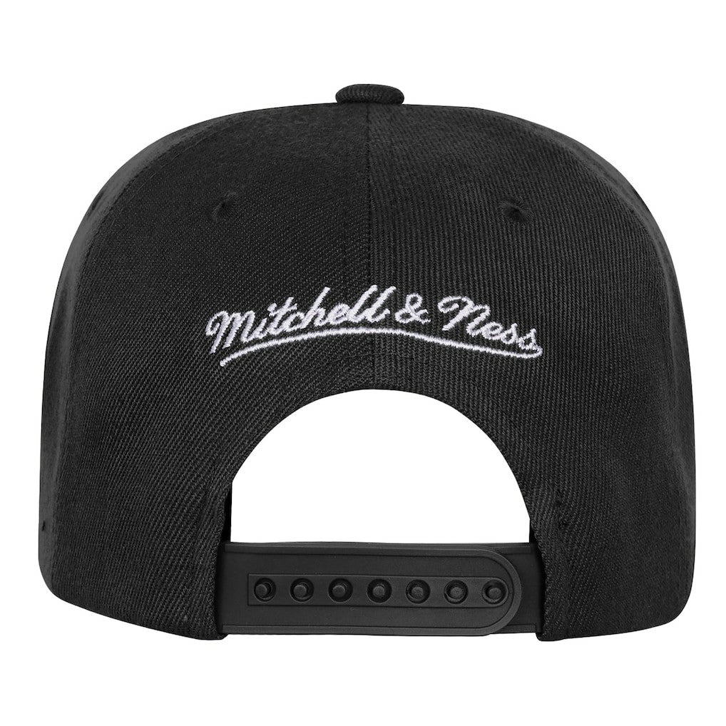 Chicago Bulls Youth 20th Anniversary Duo Front Snapback Hat - Black | Mitchell & Ness discount