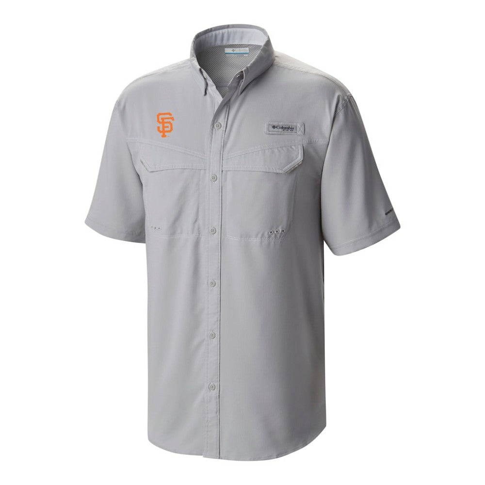 San Francisco Giants Omni-Wick Low Drag Offshore Button-Up Shirt - Gray | Columbia