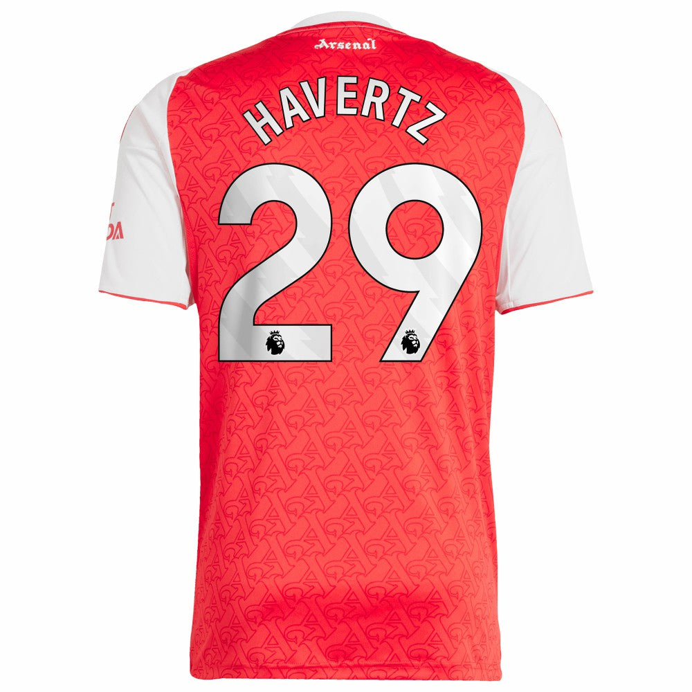 Kai Havertz Arsenal 2025/26 Home Replica Player Jersey - Red | Adidas cheap