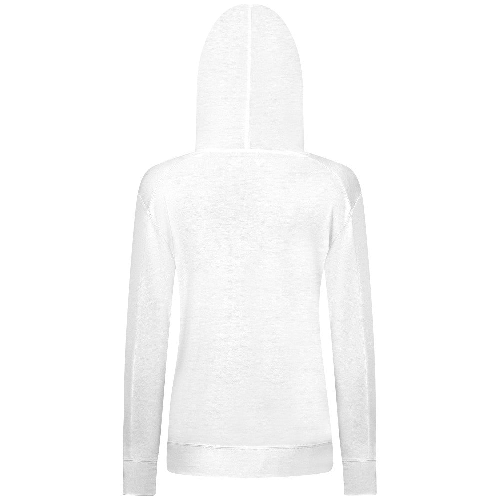New York Mets Levelwear Women's Relay Breaker Pullover Hoodie - White
