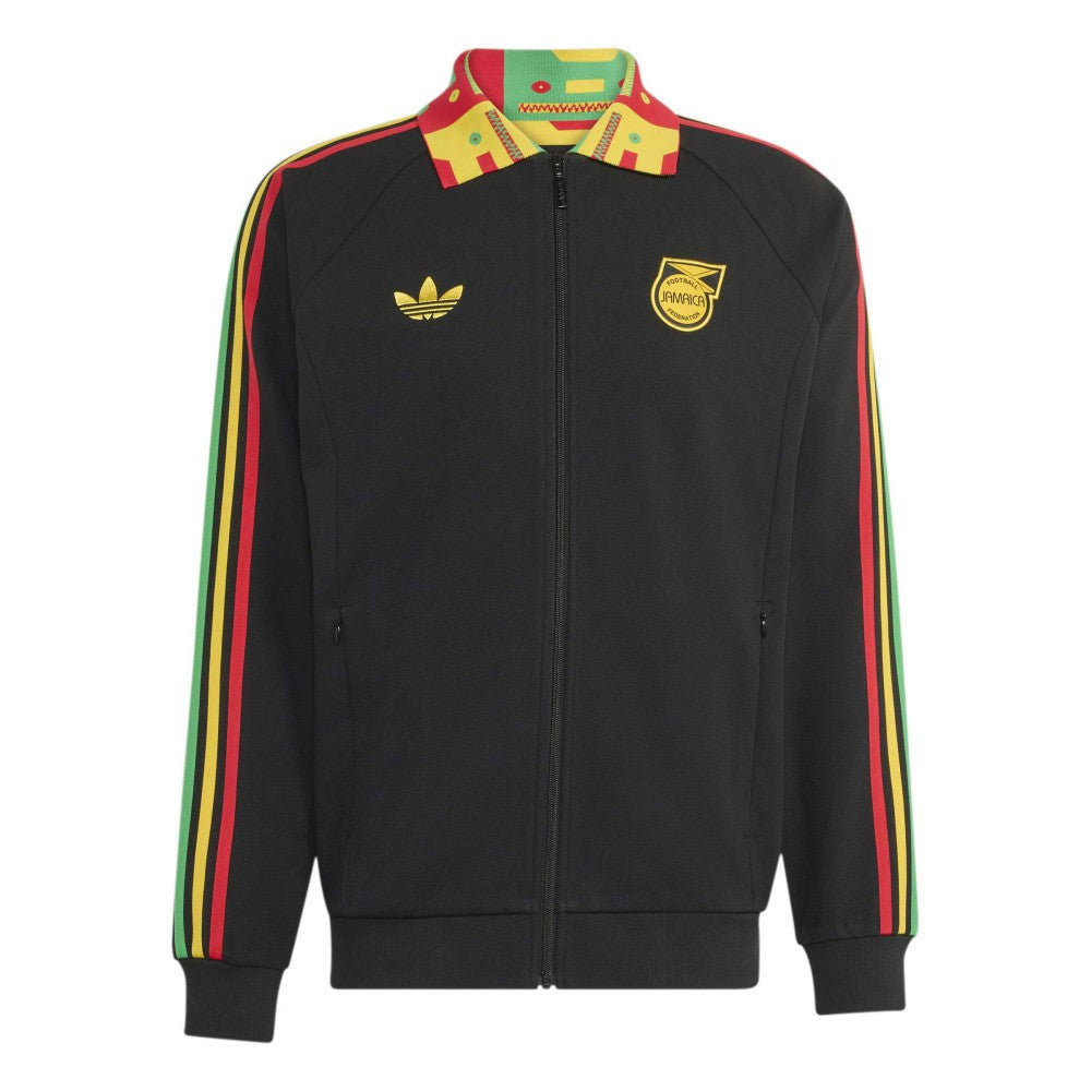 Jamaica National Team Anthem Full-Zip Jacket - Black | Adidas outlet