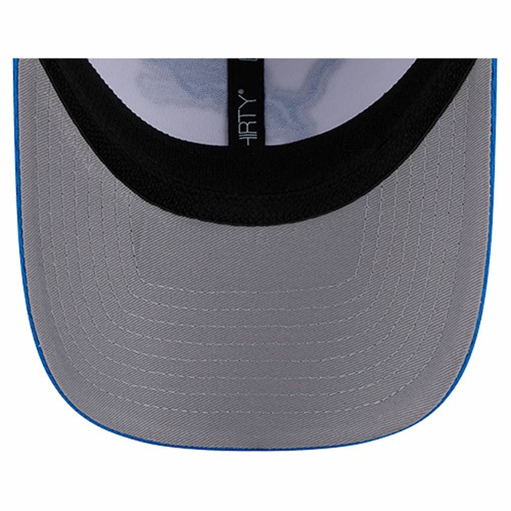 Detroit Lions New Era Dashmark Rays 39THIRTY Flex Hat - White/Blue discount