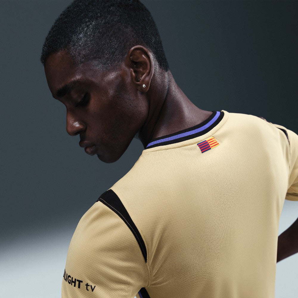 Barcelona 2025/26 Away Stadium Replica Jersey - Gold | Nike on sale