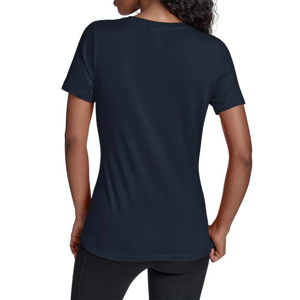 Seattle Mariners Starter Women's Fireworks V-Neck T-Shirt - Navy