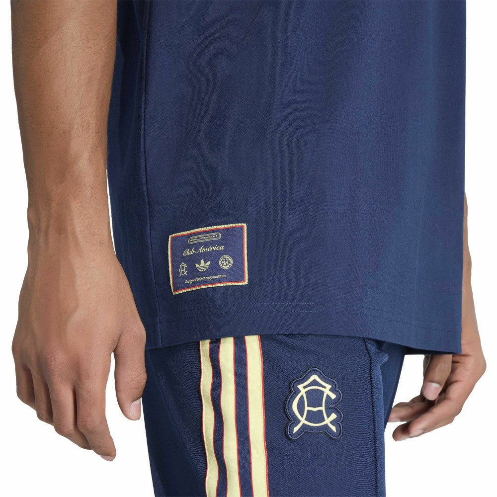 Club America Terrace Icons T-Shirt - Navy | Adidas shop