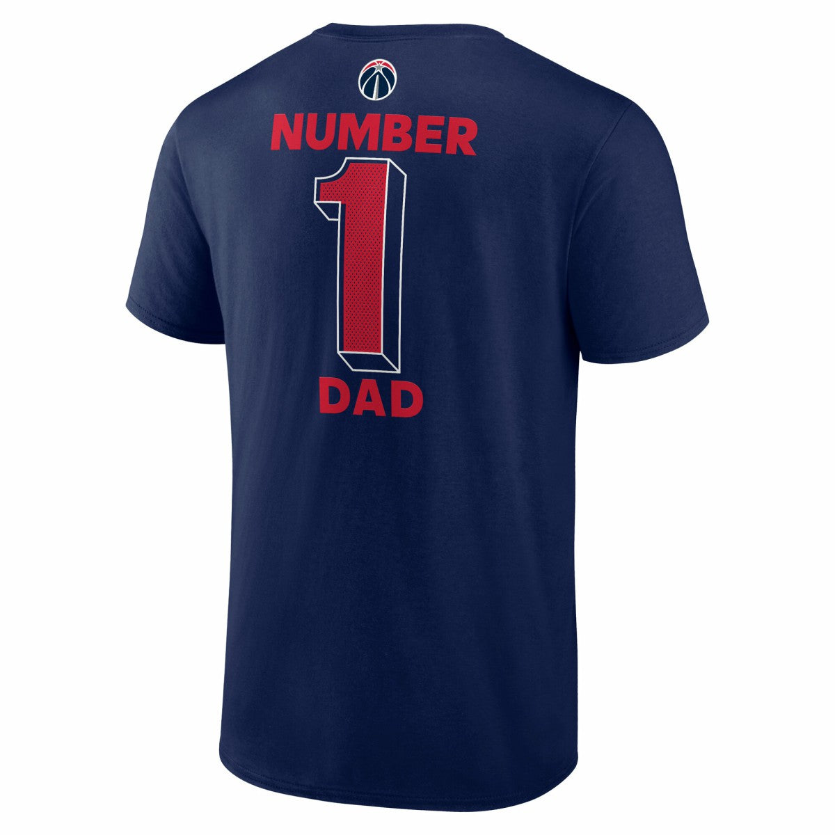 Washington Wizards #1 Dad Jersey T-Shirt - Navy discount