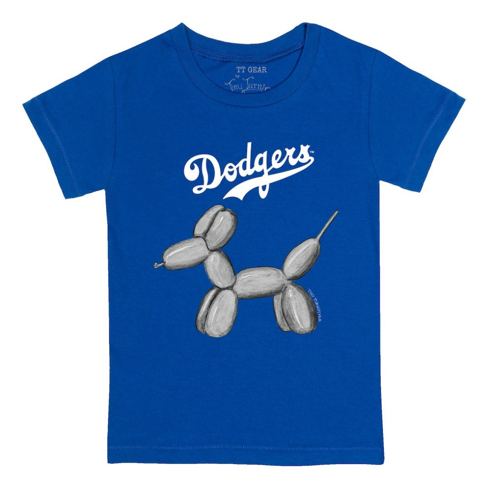Los Angeles Dodgers Tiny Turnip Youth Balloon Dog T-Shirt - Royal