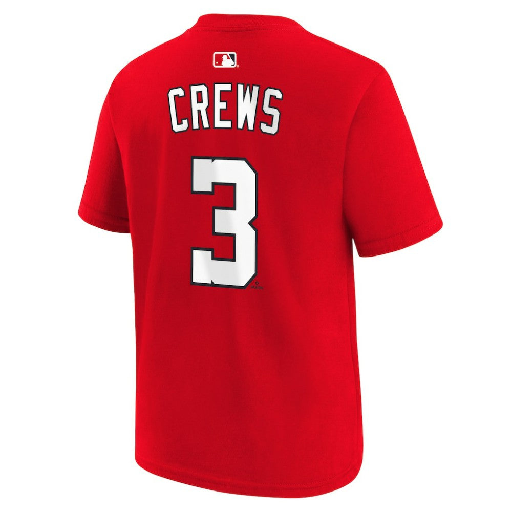 Dylan Crews Washington Nationals Youth Name & Number T-Shirt - Red | Nike