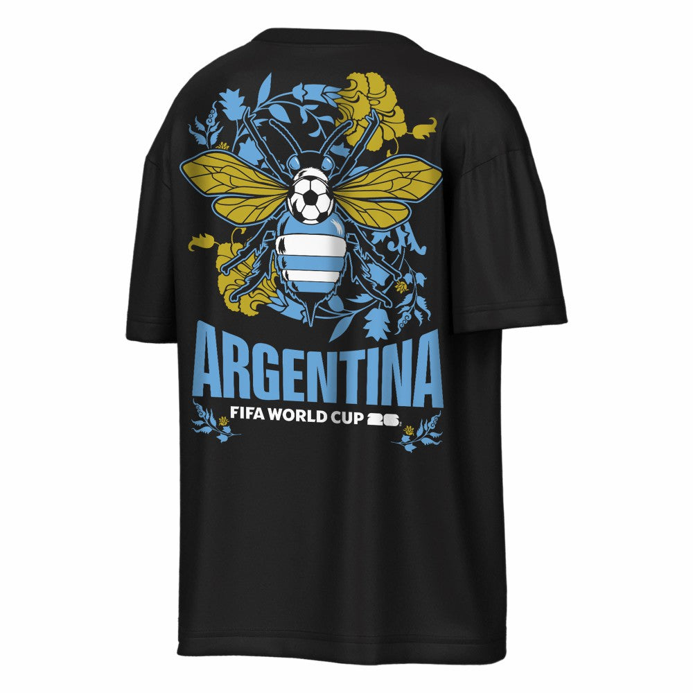 Outerstuff FIFA World Cup 2026 Rally Oversized 2-Hit T-Shirt - Black shop