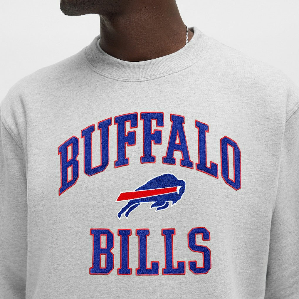 Buffalo Bills lululemon Steady State Sweatshirt - Heathered Silver Drop discount