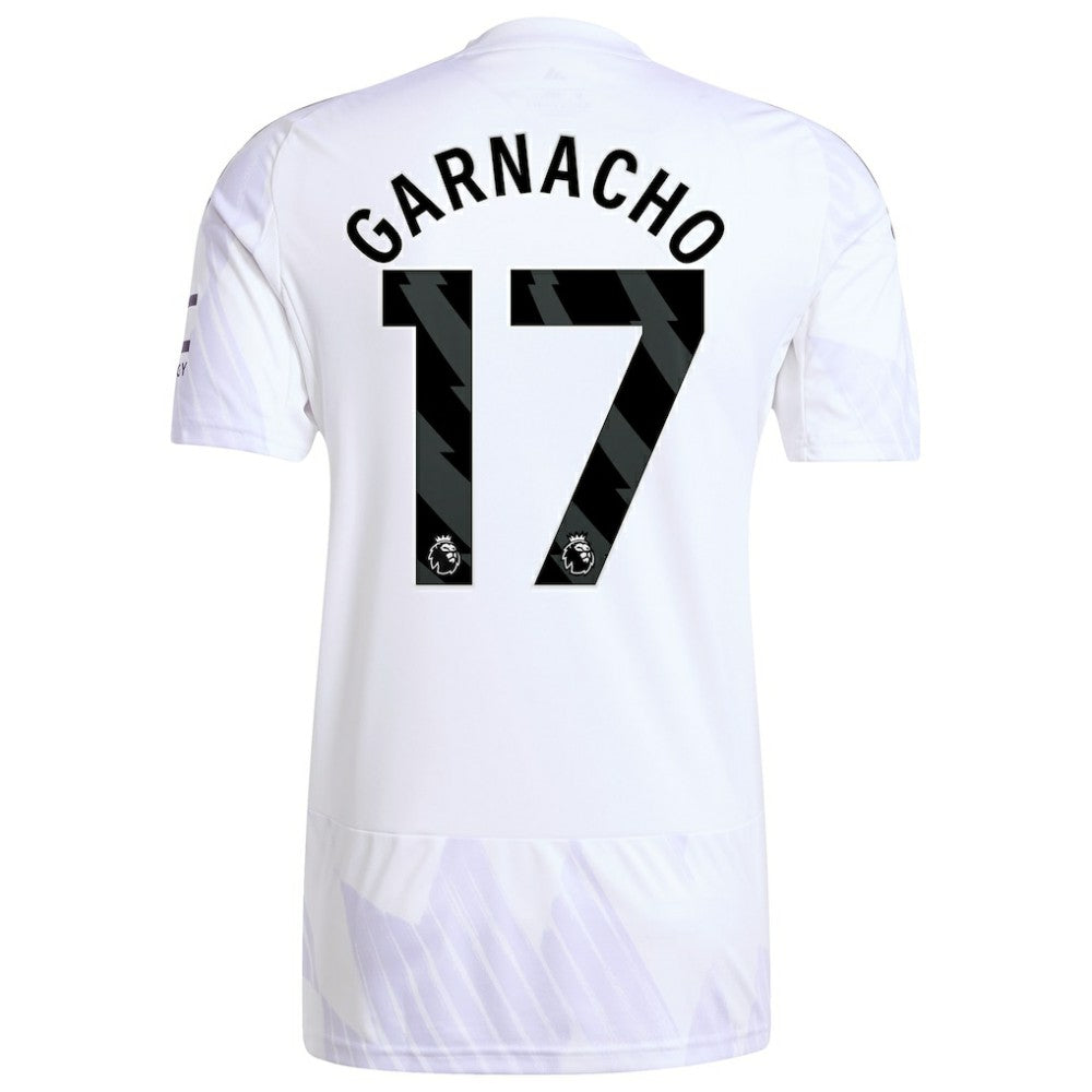 Alejandro Garnacho Manchester United 2025/26 Away Replica Player Jersey - White | Adidas online