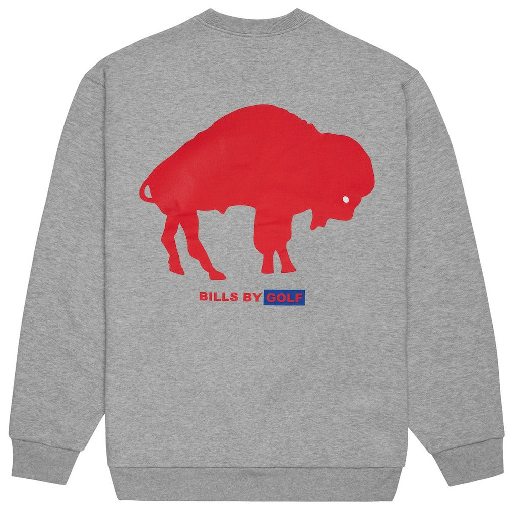 Buffalo Bills Golf Wang Unisex Sweatshirt - Heather Gray sale