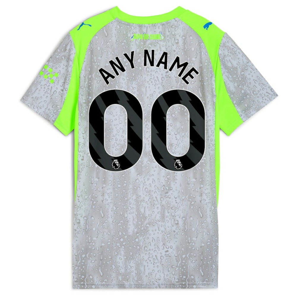 Manchester City Women's 2025/26 Third Replica Custom Jersey - Green/Neon Green | Puma online