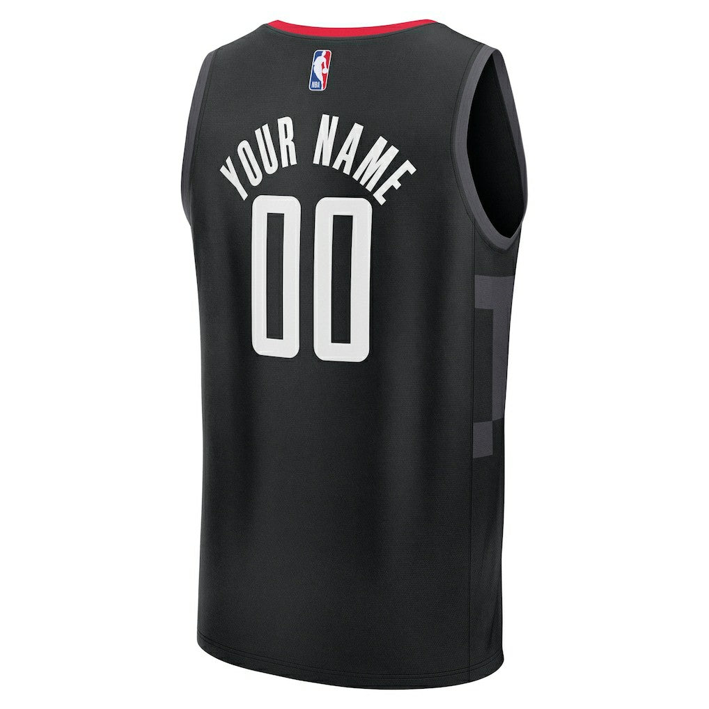 Houston Rockets Youth Fast Break Custom Jersey - Statement Edition - Black | Fanatics on sale