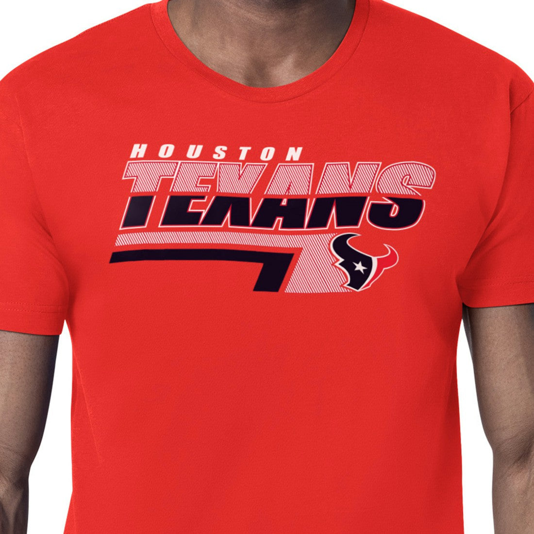 Houston Texans Starter Logo Push Graphic T-Shirt - Red online