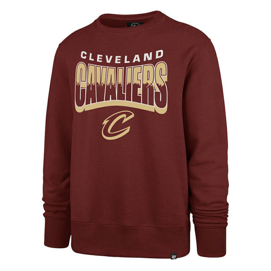 Cleveland Cavaliers '47 Unisex Brush By Headline Crewneck Sweatshirt sale - Wine | 47 brand cheap