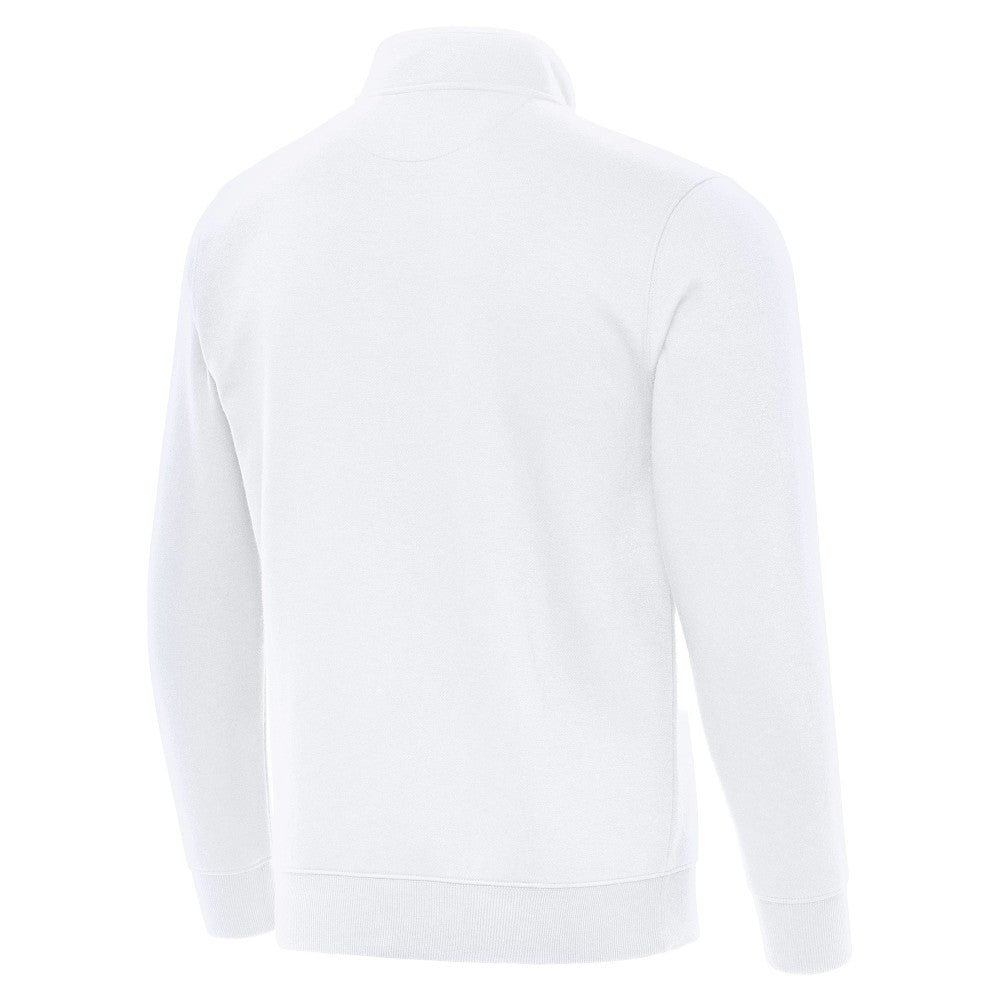 France National Team Antigua Landslide Quarter-Zip Pullover - White cheap