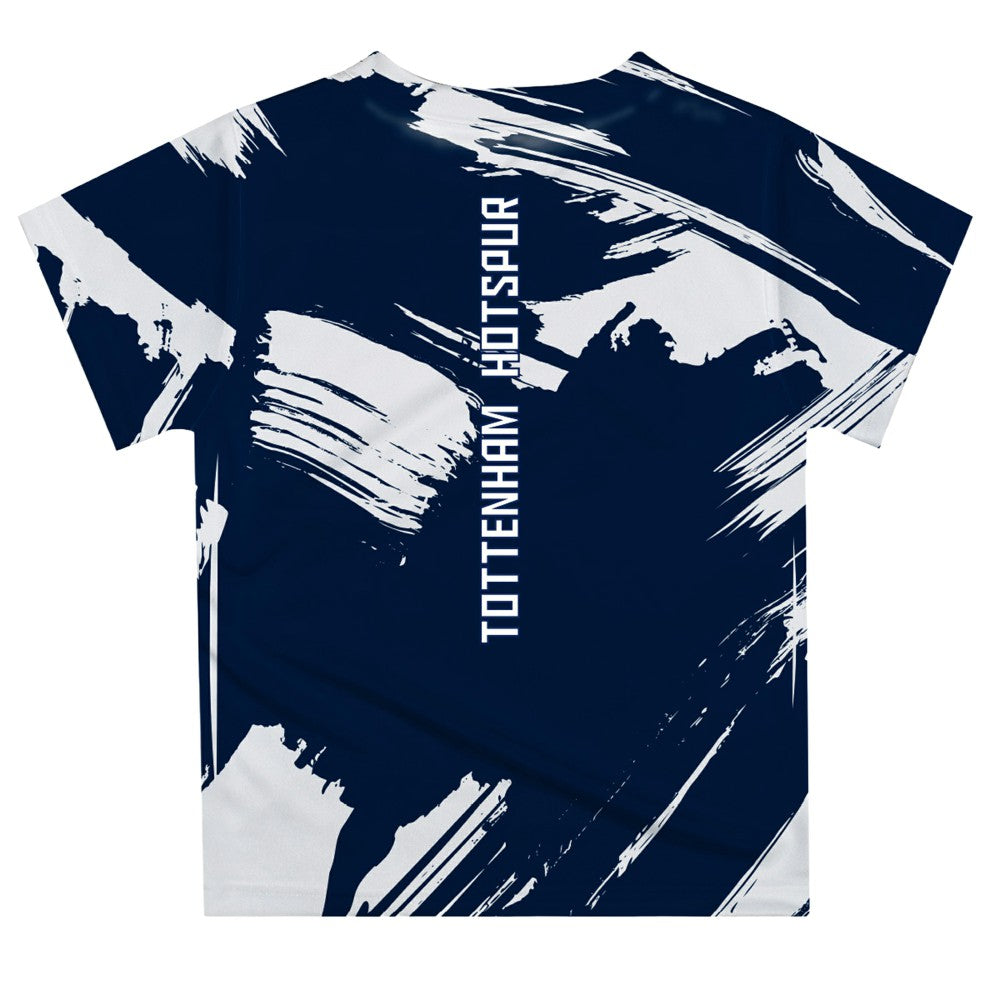 Tottenham Hotspur Vive La Fete Youth Paint Brush T-Shirt - Navy sale