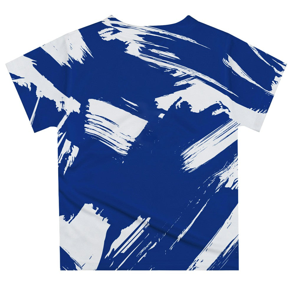 Chelsea Vive La Fete Youth Paint Brush T-Shirt - Blue sale