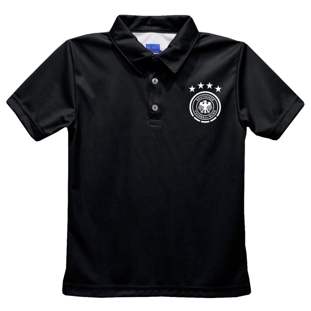 Germany National Team Vive La Fete Youth Solid Polo - Black outlet