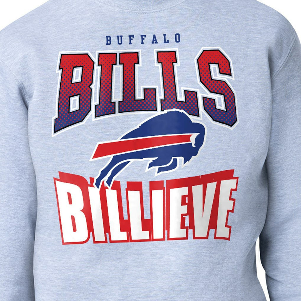 Buffalo Bills Starter Comic Style Sweatshirt - Gray online