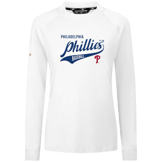 Philadelphia Phillies Levelwear Women's Slender Glide T-Shirt - White