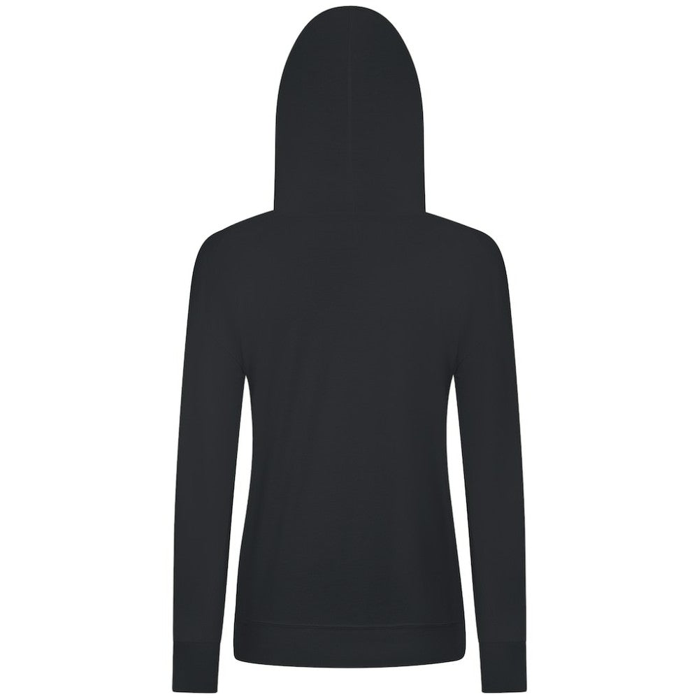 Colorado Rockies Levelwear Women's Relay Banner Arch Long Sleeve T-Shirt Hoodie - Black