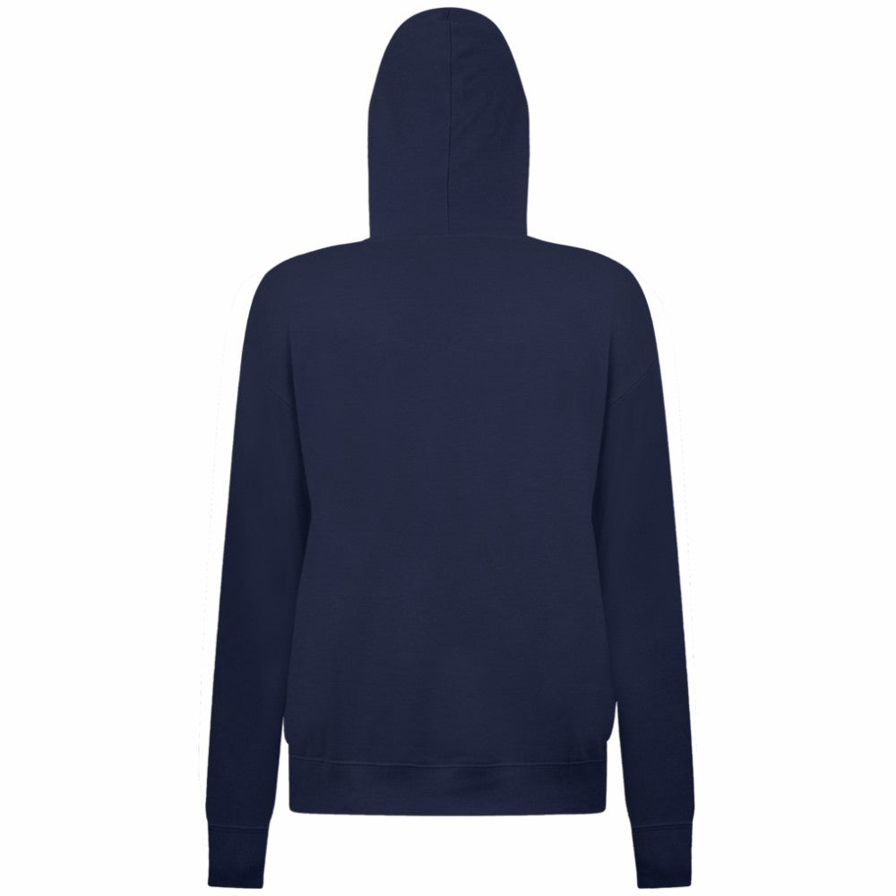 New York Yankees Levelwear Women's Adorn Banner Arch Hoodie - Navy