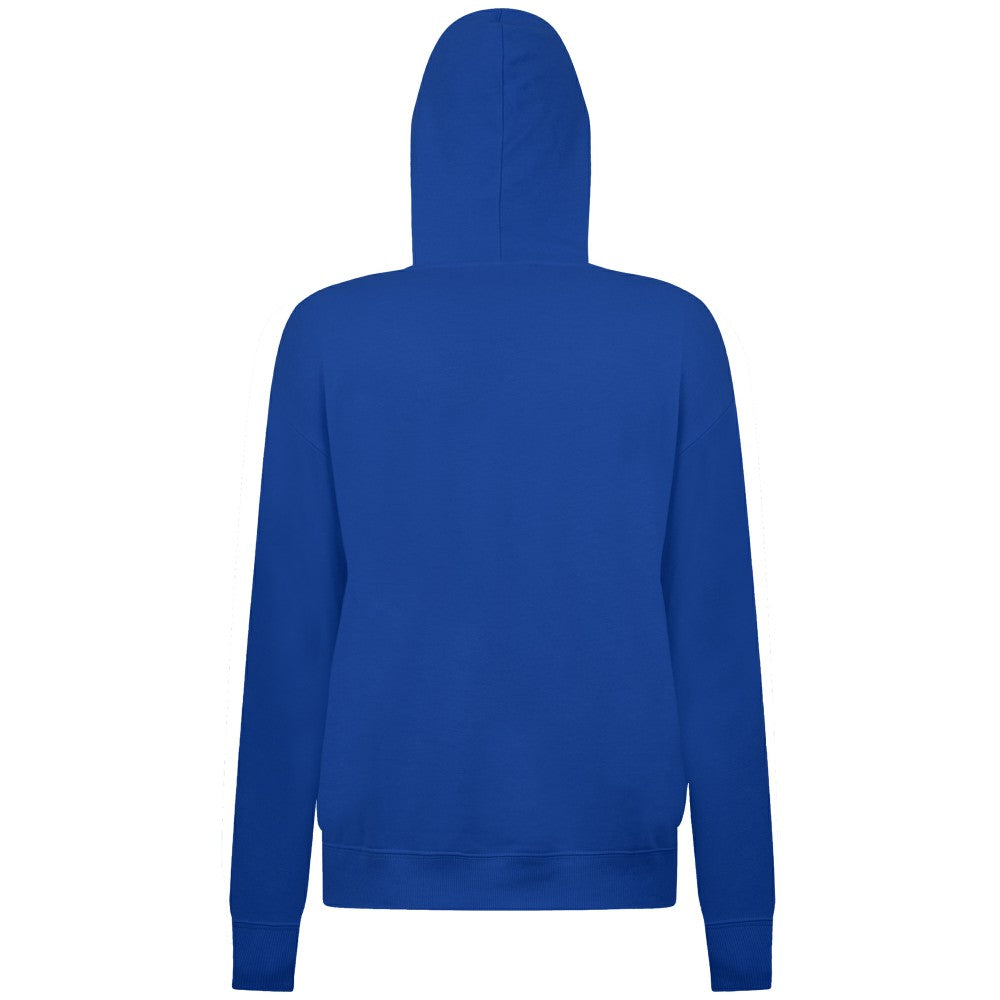 New York Mets Levelwear Women's Adorn Banner Arch Hoodie - Royal