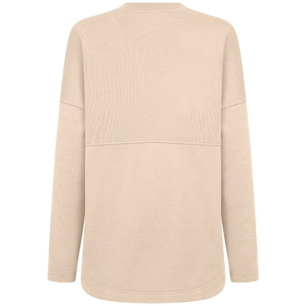 Washington Nationals Levelwear Women's Oversized Beaudry Sizzle Top - Khaki