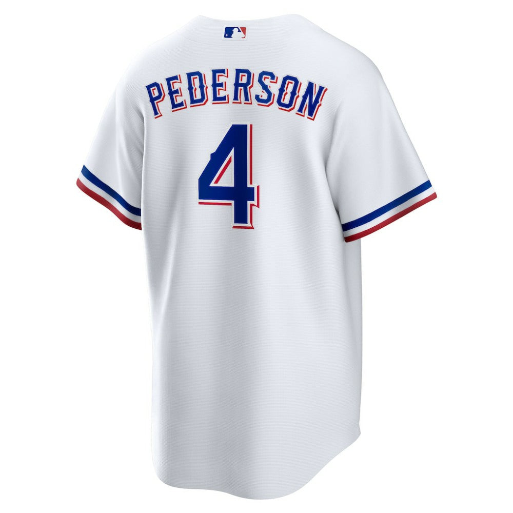 Joc Pederson Texas Rangers Youth Home Replica Jersey - White | Nike