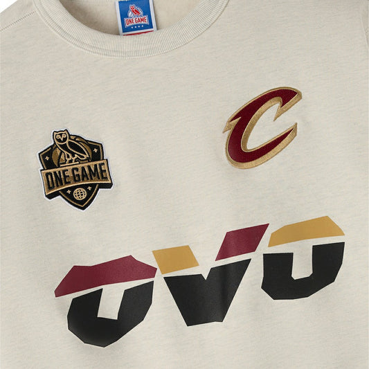 Cleveland Cavaliers OVO x NBA Fleece Sweatshirt sale - Natural sale